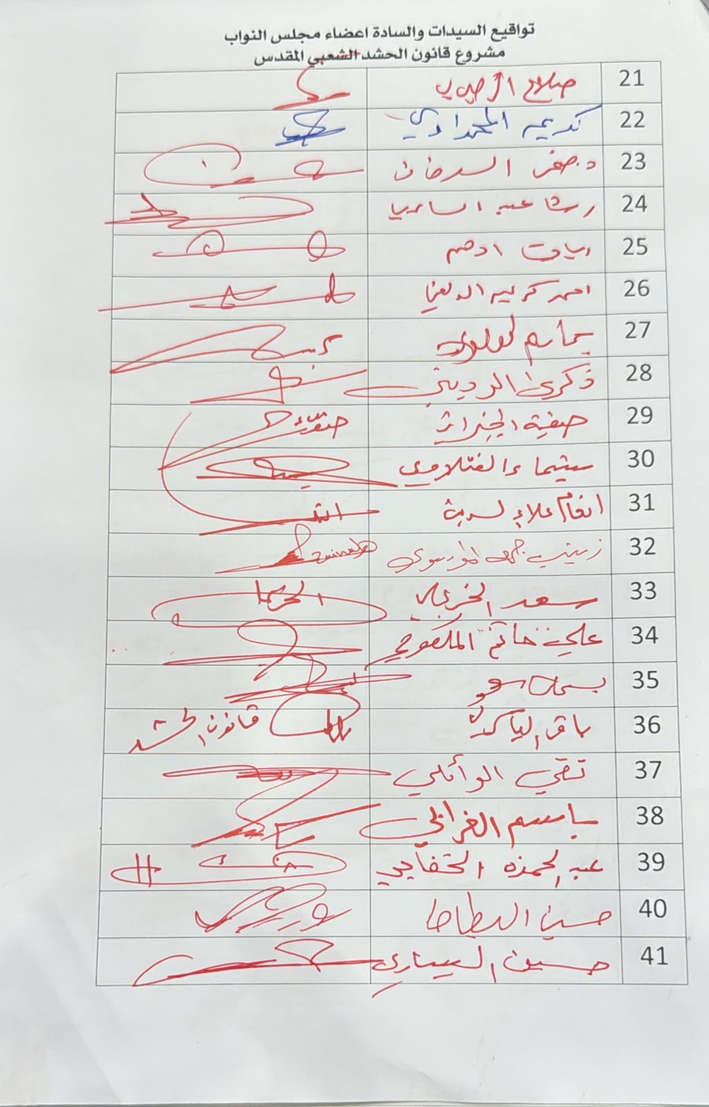 طلب نيابي جديد لبيان أسباب تأخر قانون الحشد الشعبي وعدم وصوله إلى البرلمان