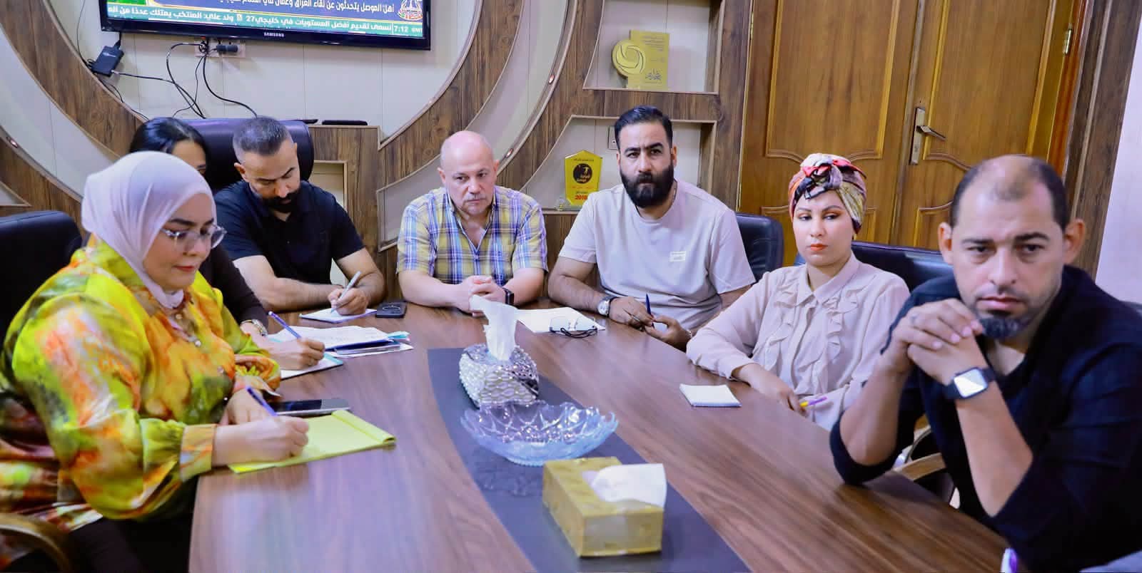 وزارة الشباب والرياضة تبحث التحضيرات الخاصة باحتفالية يوم السيادة